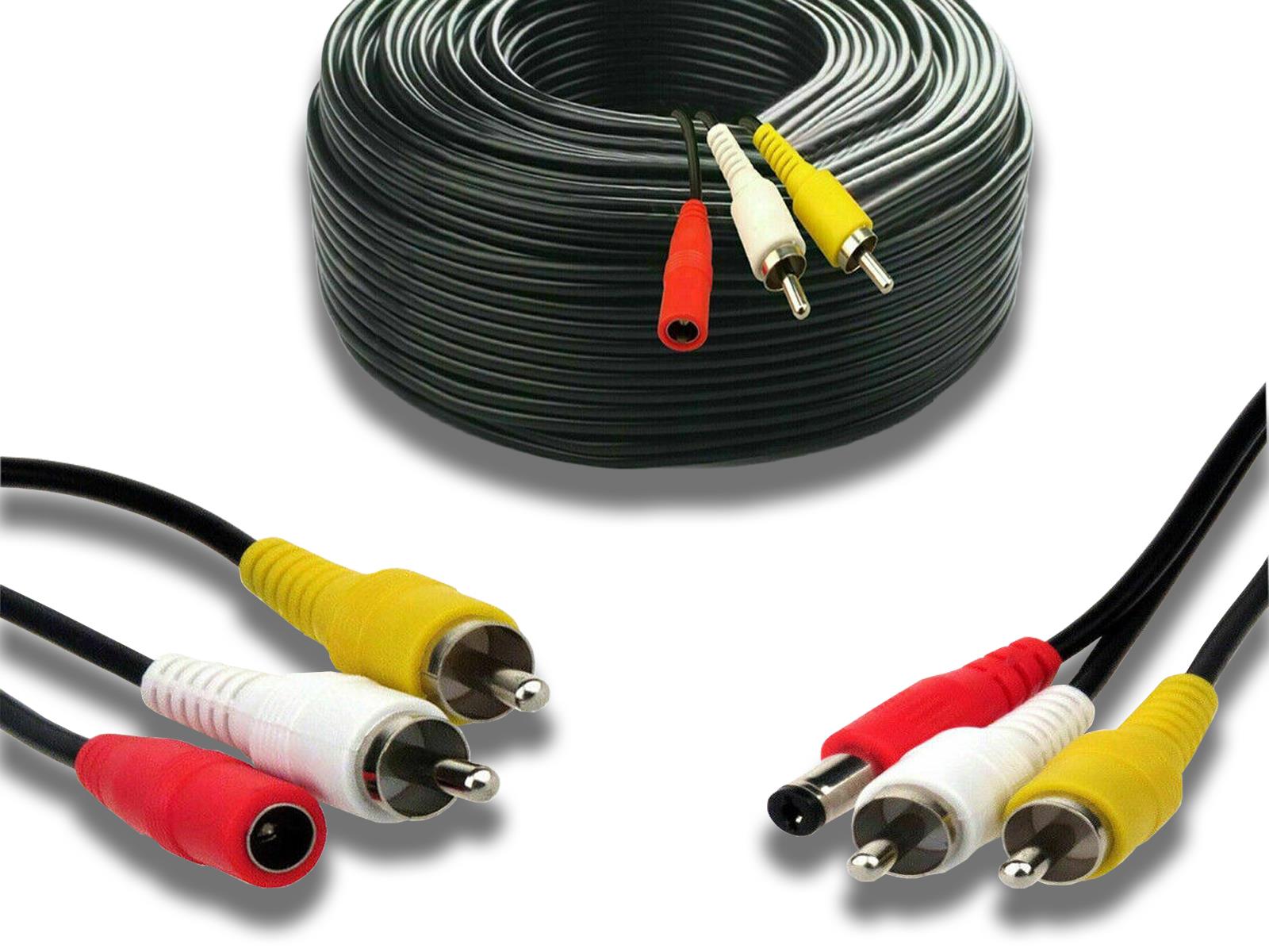 AV & Power CCTV Camera Extension Cable Variation