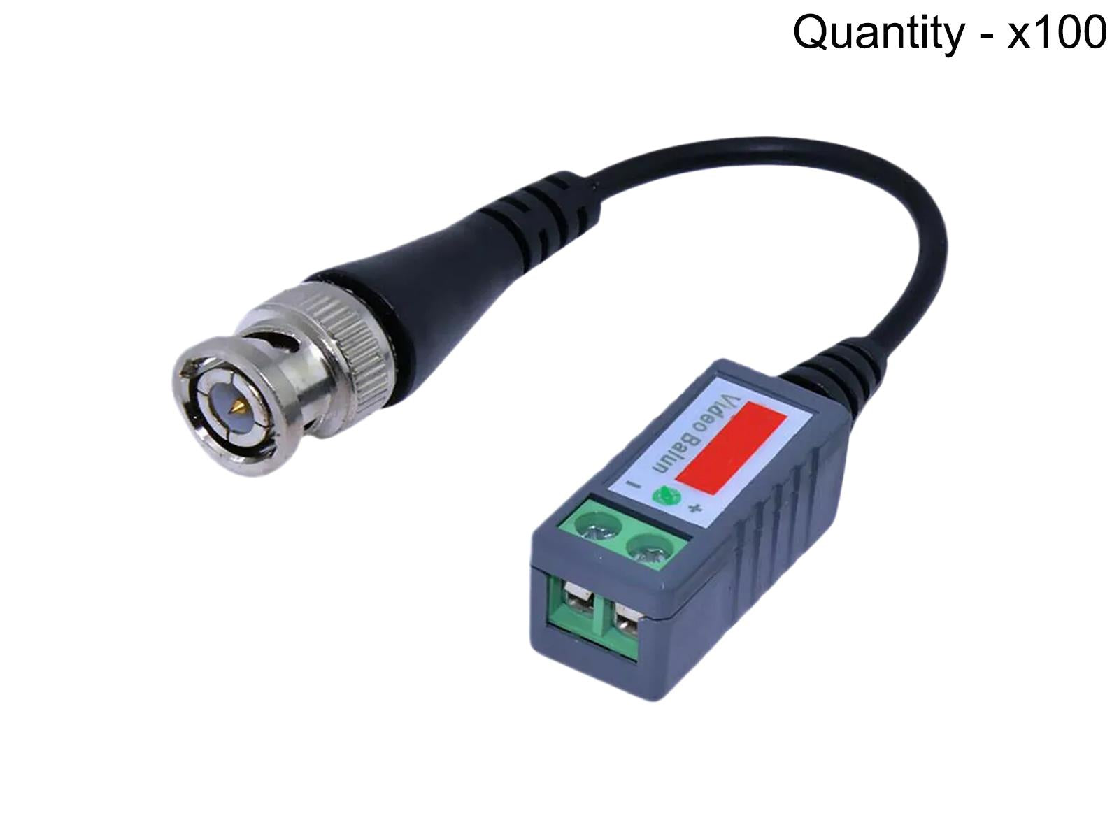 CAT5\CAT6 to BNC Video Balun W/Lead