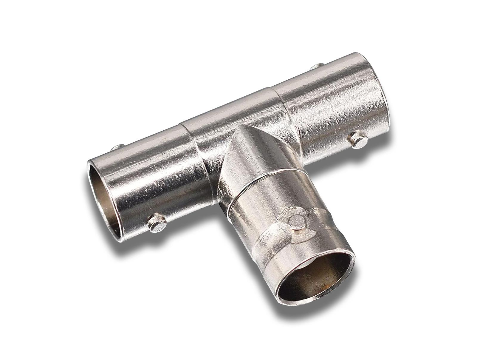 2 Way BNC T-Splitter Female to 2x Female