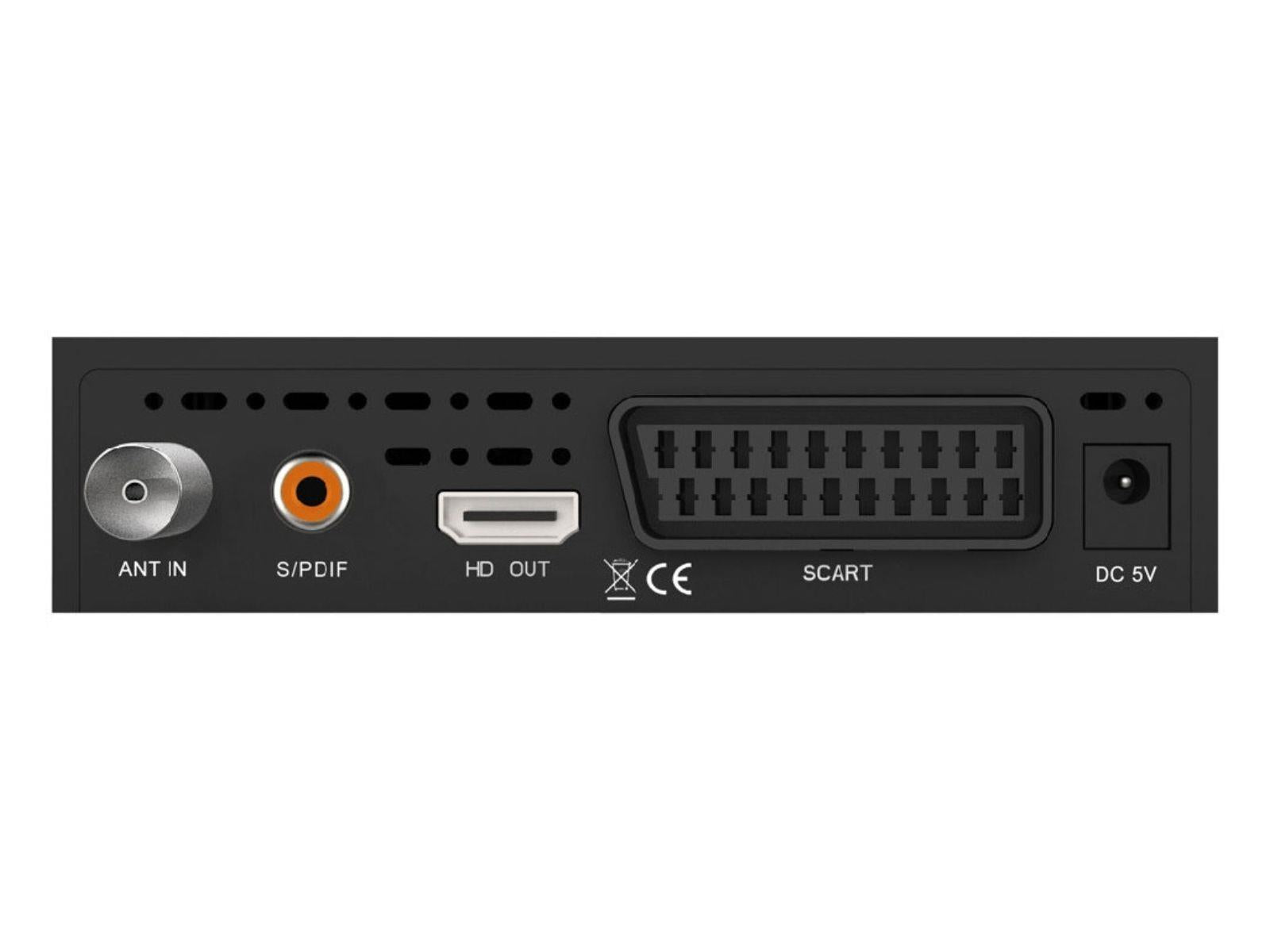 Edision™ Picco T2 DVB-T2 Receiver | Multimedia Playback