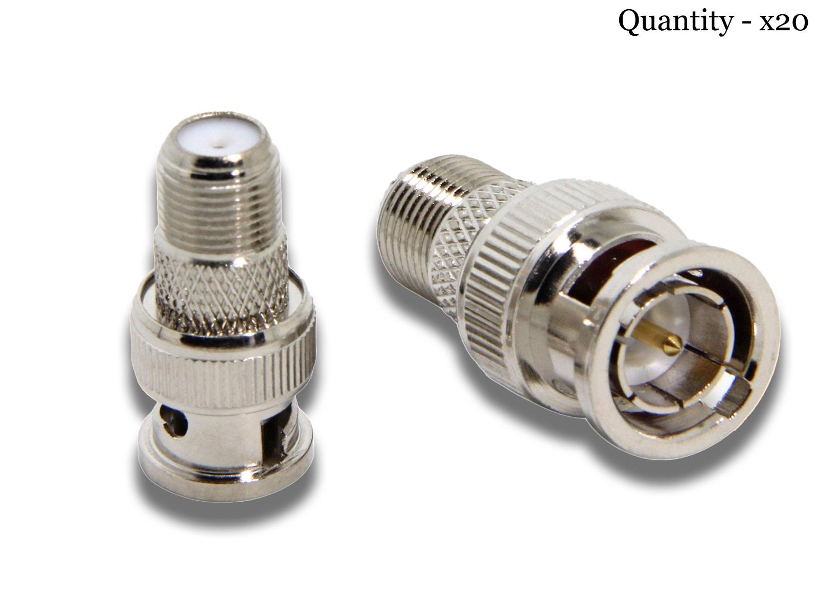 Female BNC To Male F-Type Adapter Variation