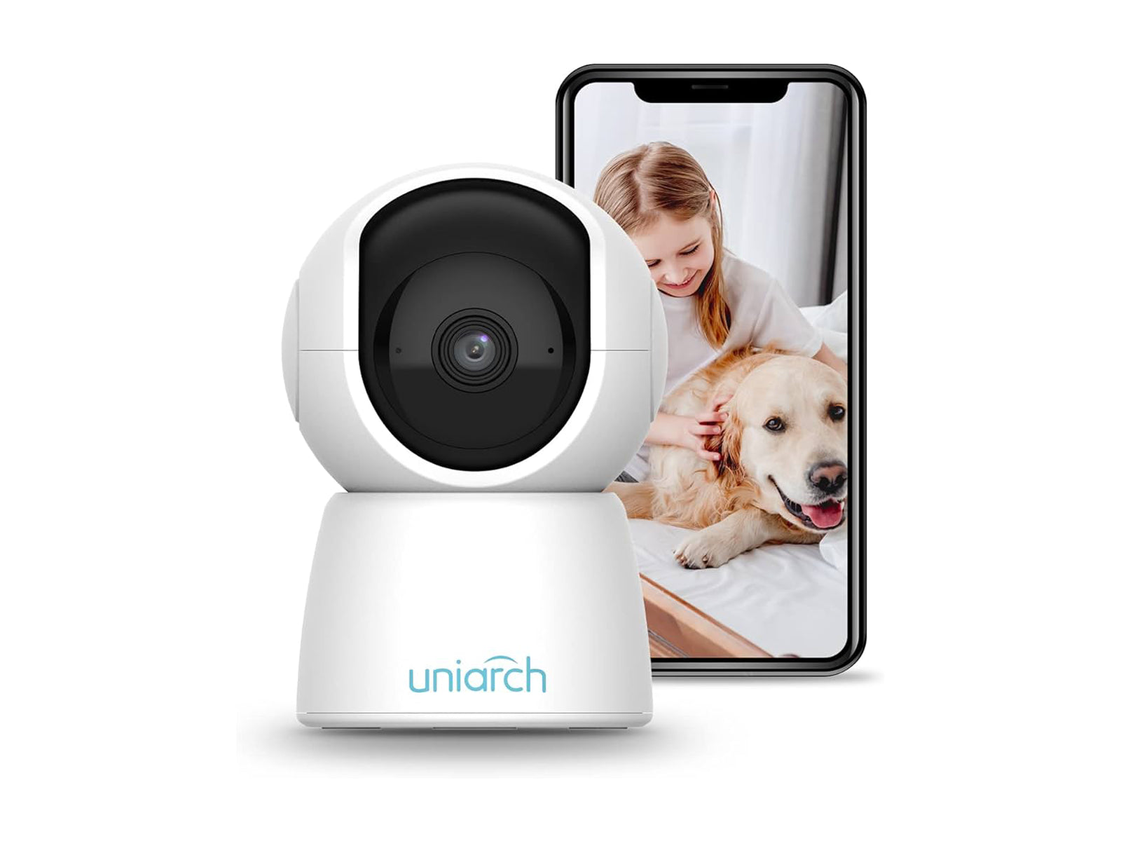 Uniarch Uho-S2 Smart Camera ( 2mp, 10m IR, Pan / Tilt. Speaker & Mic )
