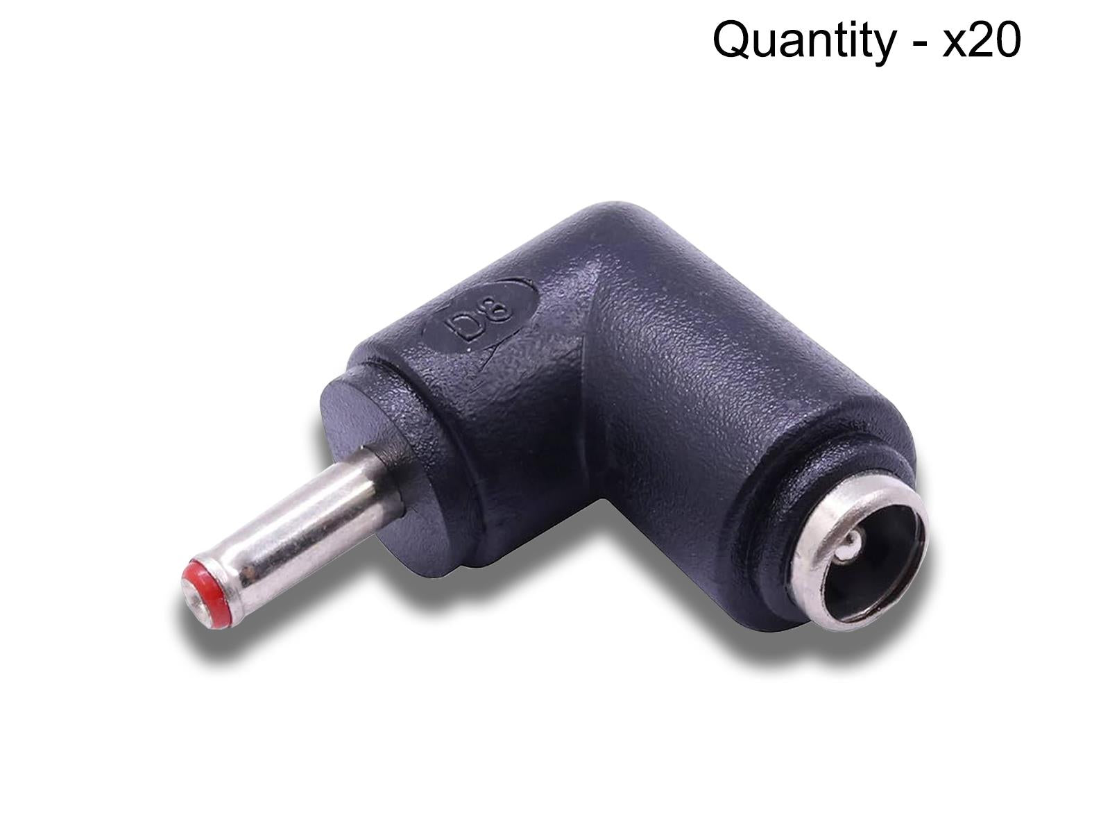 90 Degree DC Adapter (5.5 x 2.1mm to 3.5 x 1.35mm)