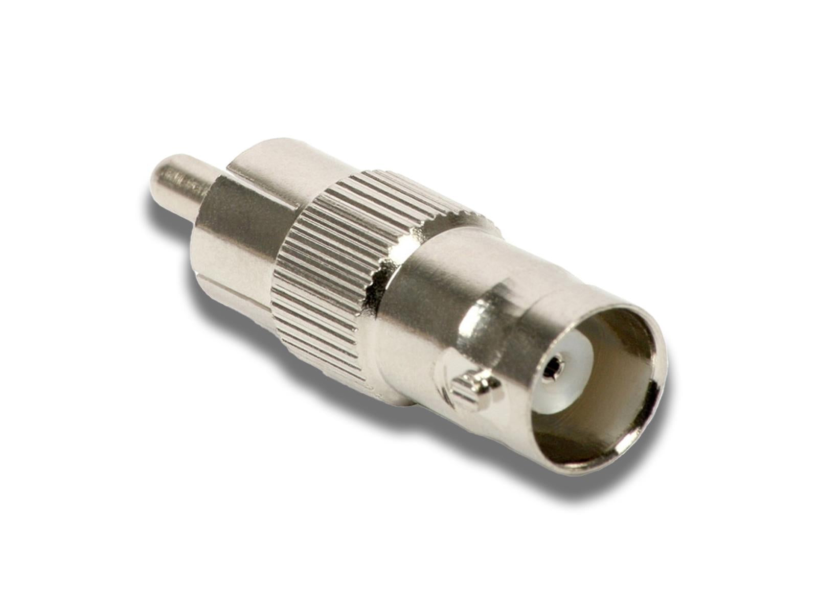 BNC Socket to RCA Plug Adaptor