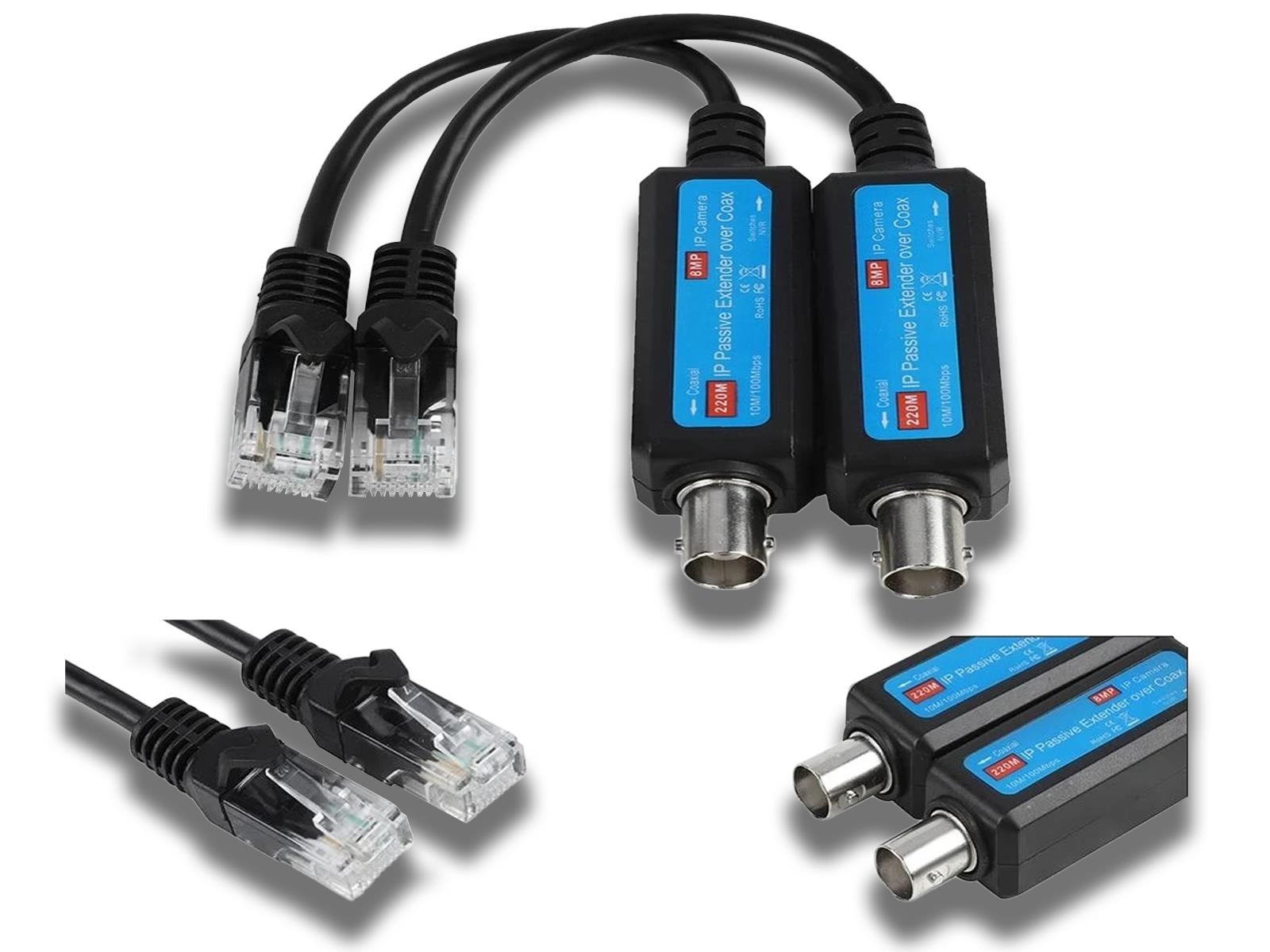IP Camera Over Coax Balun