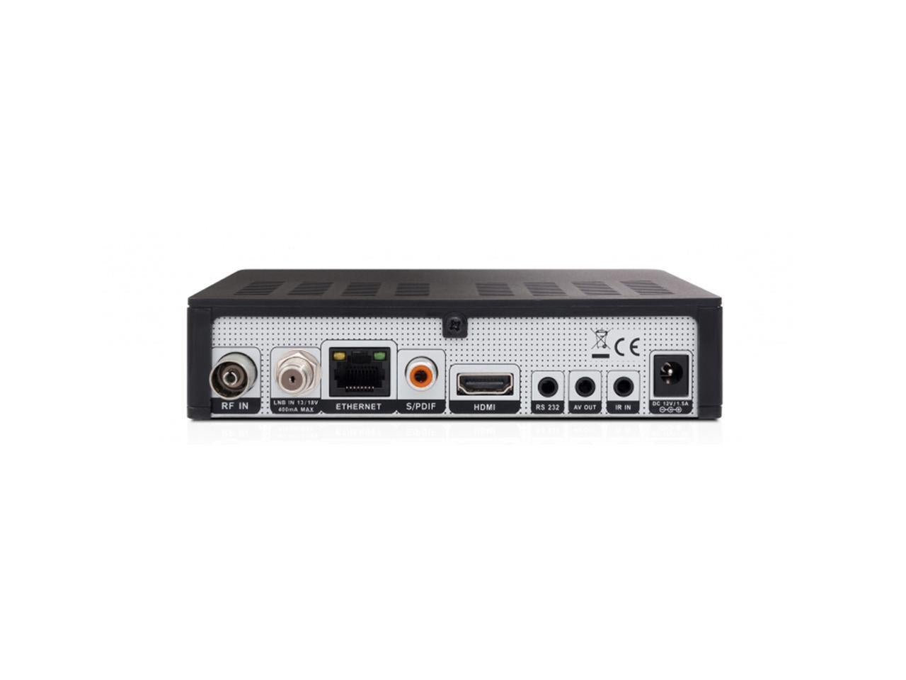 Mini Combo Receiver | with IR Sensor | Up to 5000 TV and Radio channels (Amiko®)