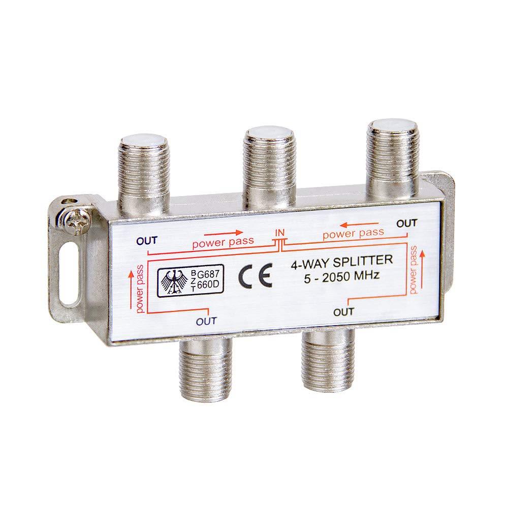 4 Way TV Link Splitter