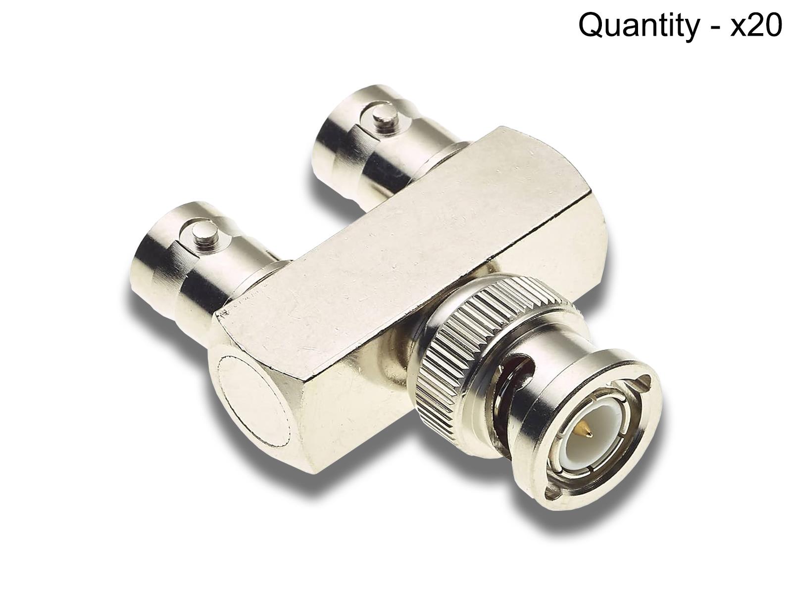 2 Way BNC GoalPost Splitter