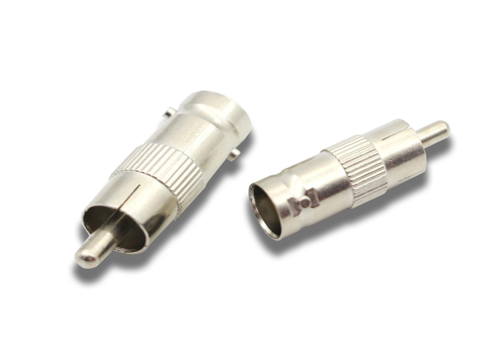 BNC Socket to RCA Plug Adaptor