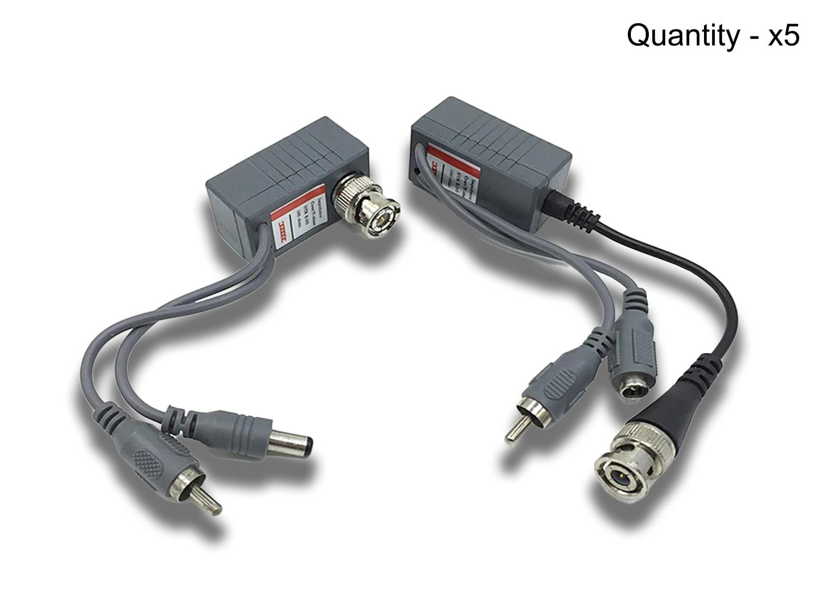 BNC Coax RJ45 Balun W/Audio