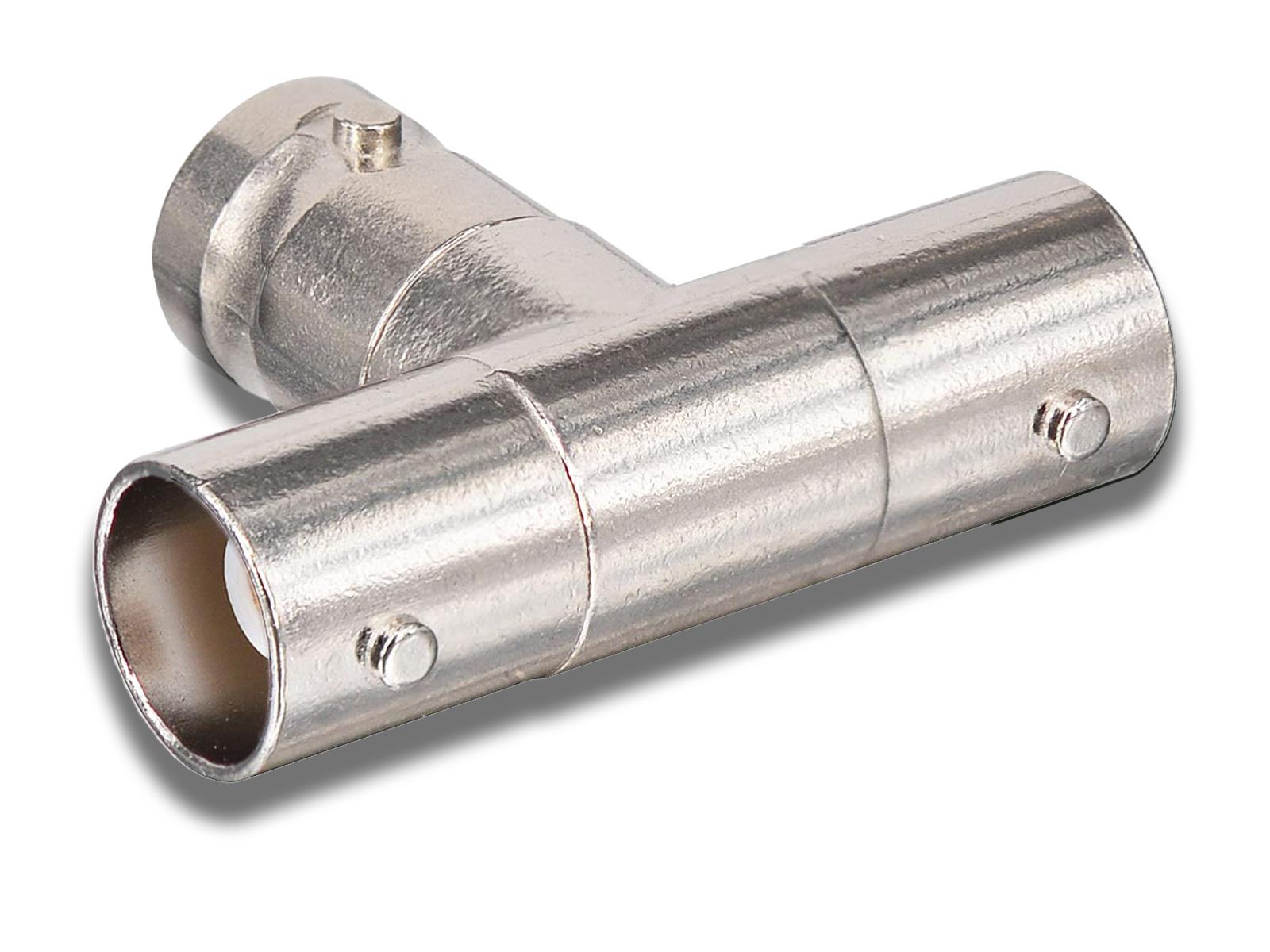 2 Way BNC T-Splitter Female to 2x Female