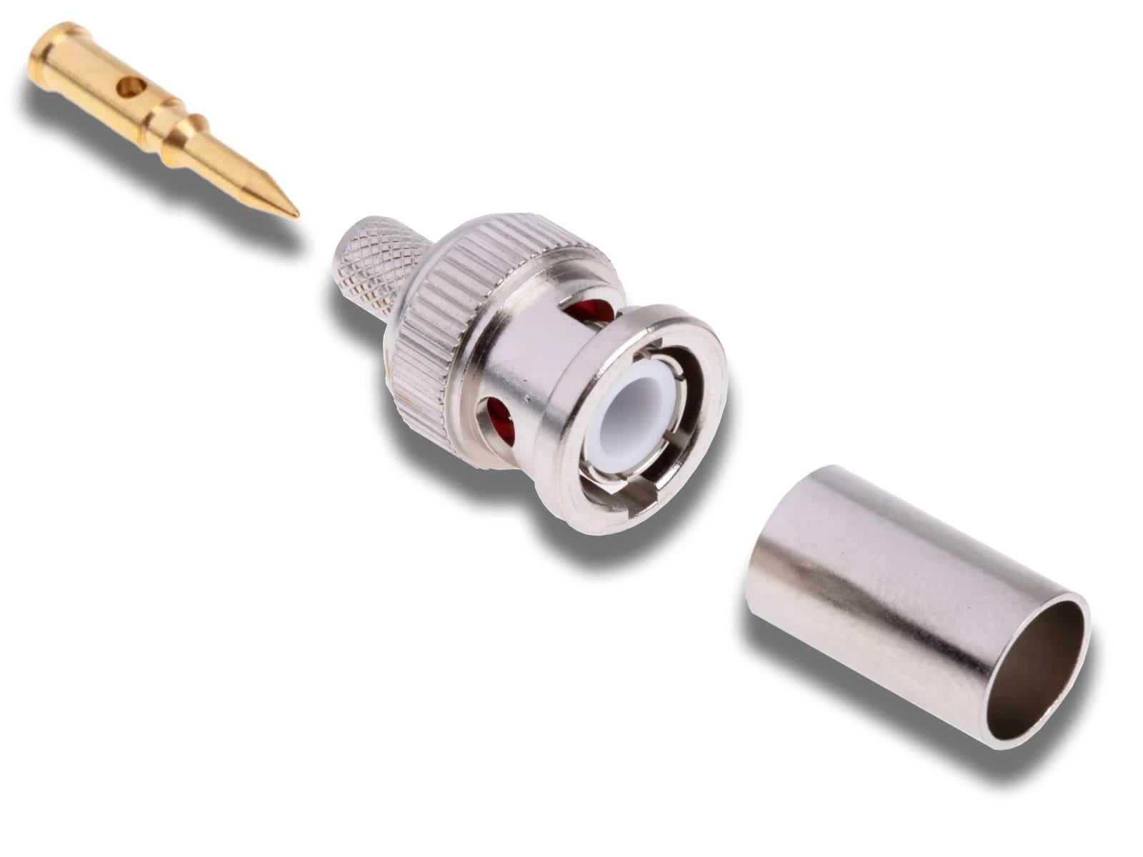 BNC Plug Connector Crimp on Variation