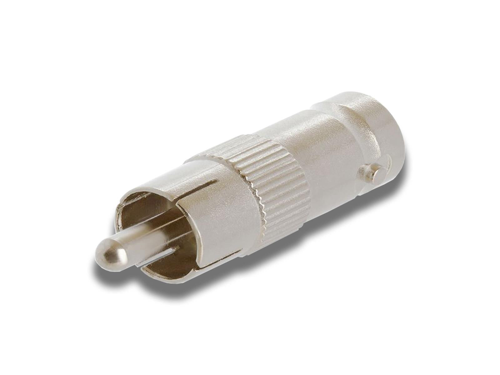 BNC Socket to RCA Plug Adaptor