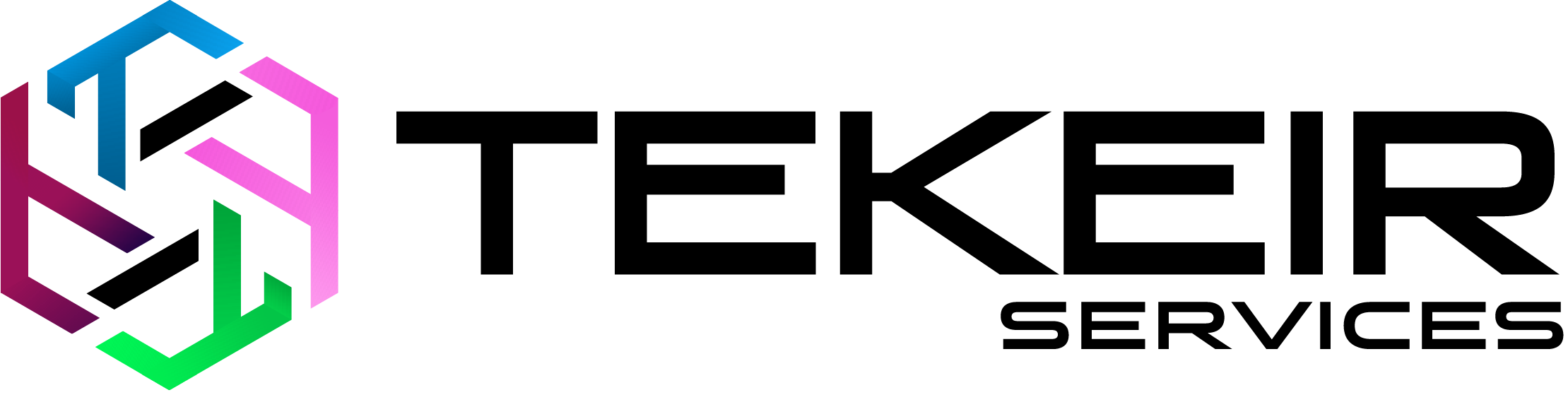 Tekeir Services logo in black