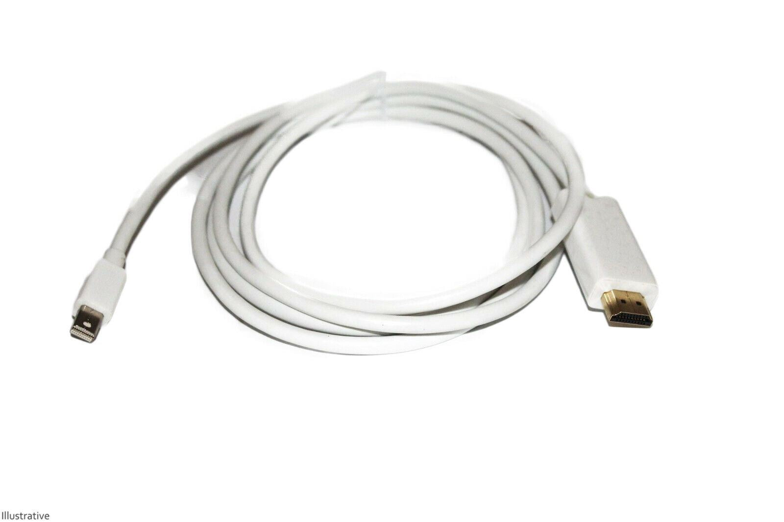 1.8m Mini DisplayPort to HDMI Cable Compatible With Set-Top Boxes,DVDs,PC's & Digital TVs