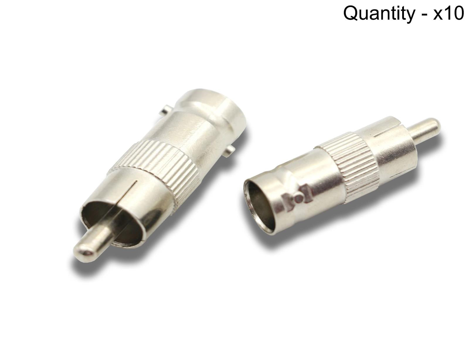 BNC Socket to RCA Plug Adaptor