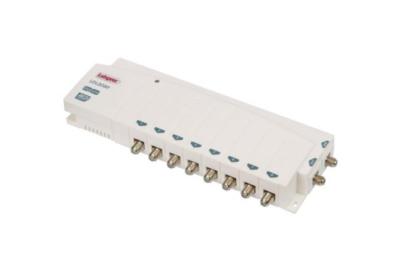 Labgear 8 Way TV Amplifier with Bypass