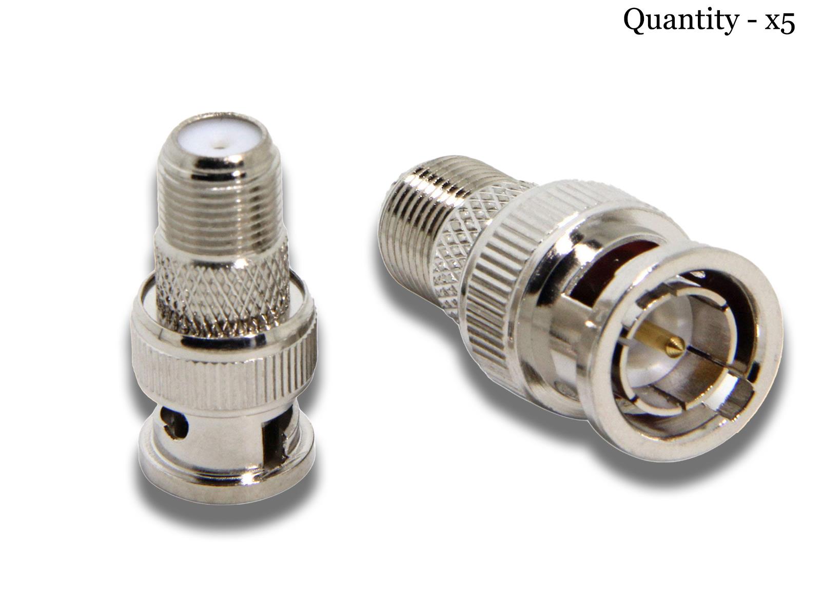 Female BNC To Male F-Type Adapter Variation
