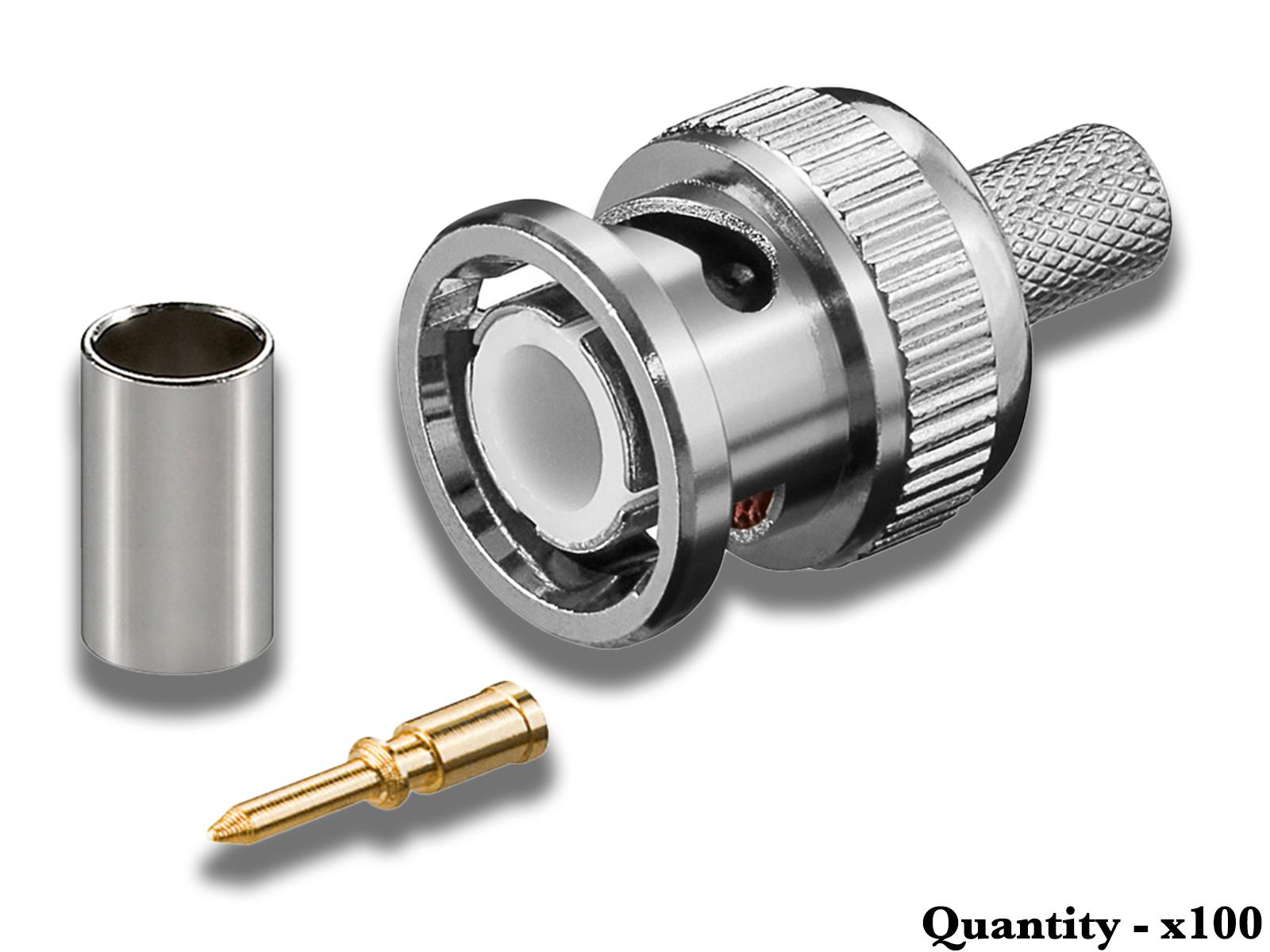 BNC Plug Connector Crimp on Variation