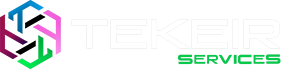 Tekeir Services Logo in white